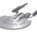 Model of a starship with 'Enterprise' and 'NCC 1701-D' text on a white background