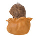Decorative turtle ornament on a white background