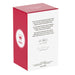Red and white box with text and a logo on a white background