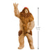 Toy figure of a creature with dimensions indicated on a white background
