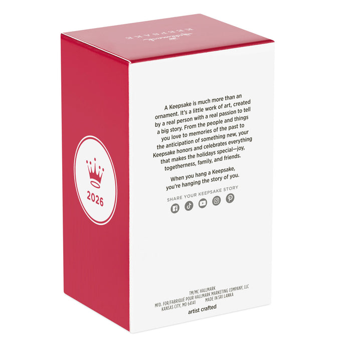 Red and white box with text and a logo on a white background