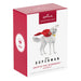 Hallmark Superman Krypto the Superdog Christmas ornament packaging on a white background
