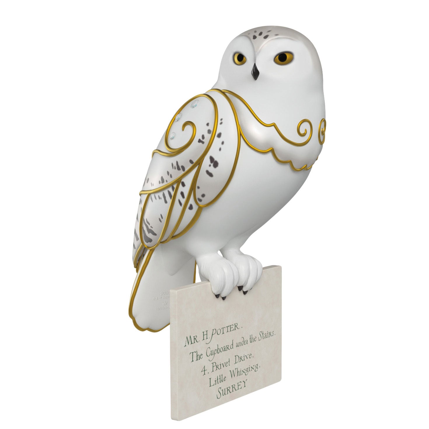 Harry Potter™ Hedwig™ With Letter 2026 Ornament - Trudy's Hallmark