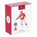 Hallmark Christmas ornament packaging featuring a football player in a red jersey with the NFL logo.