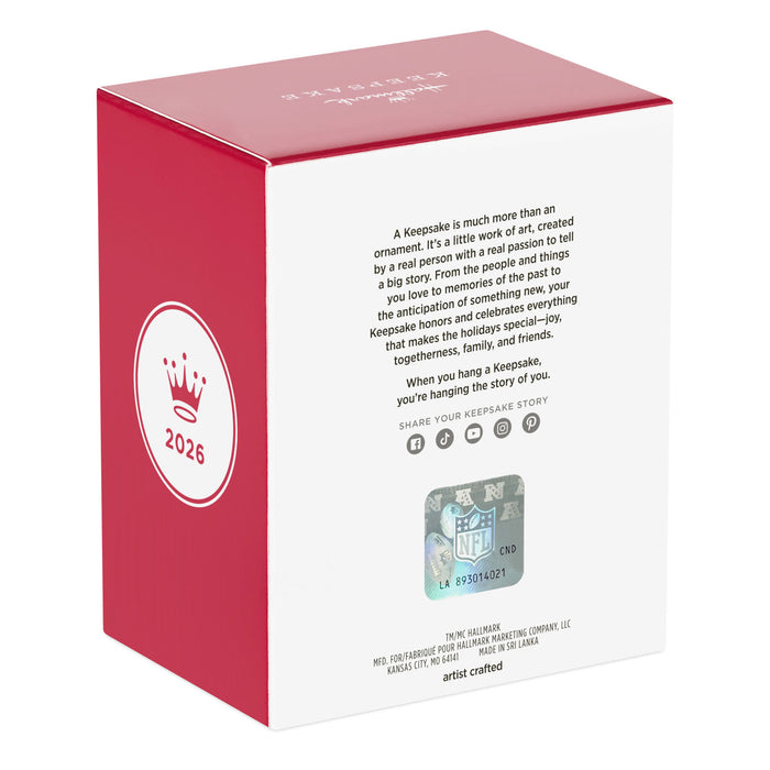 Red and white box with 2026 logo and text on a white background