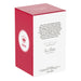 Red and white box with text and a logo on a white background