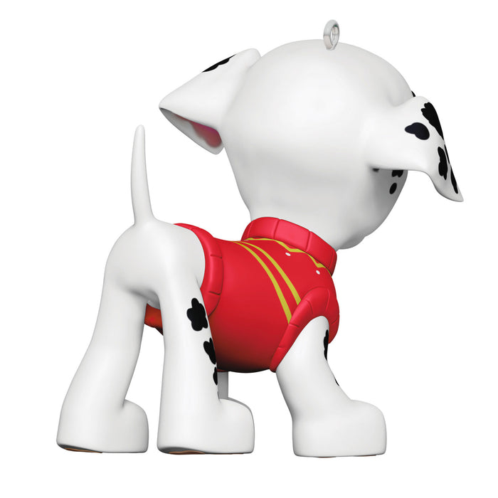 White cartoon character with red outfit on a white background