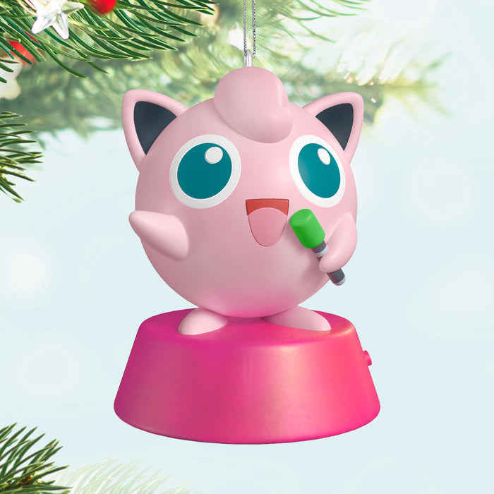 Pokémon Singing Jigglypuff 2025 Ornament With Sound