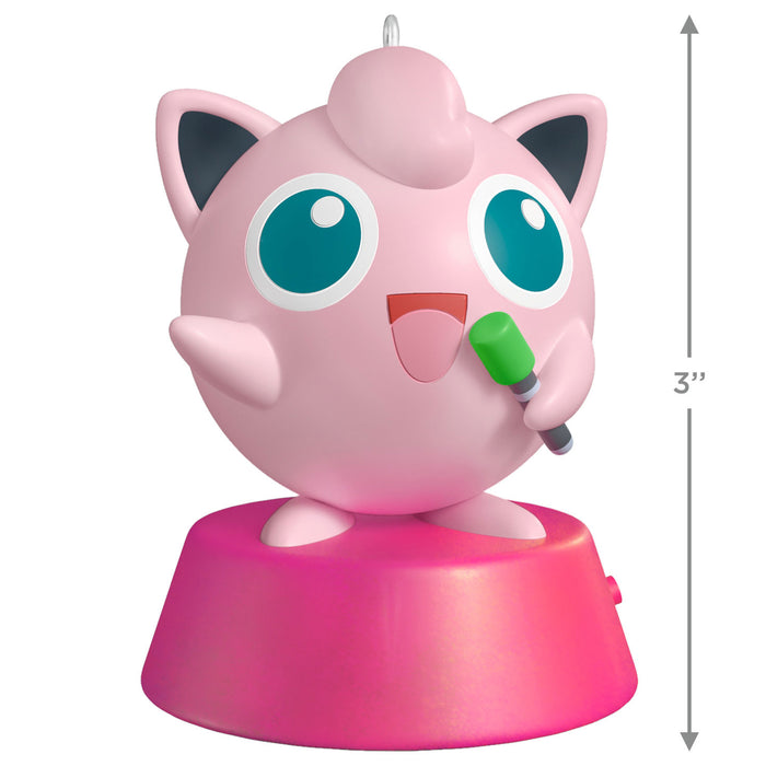 Pokémon Singing Jigglypuff 2025 Ornament With Sound
