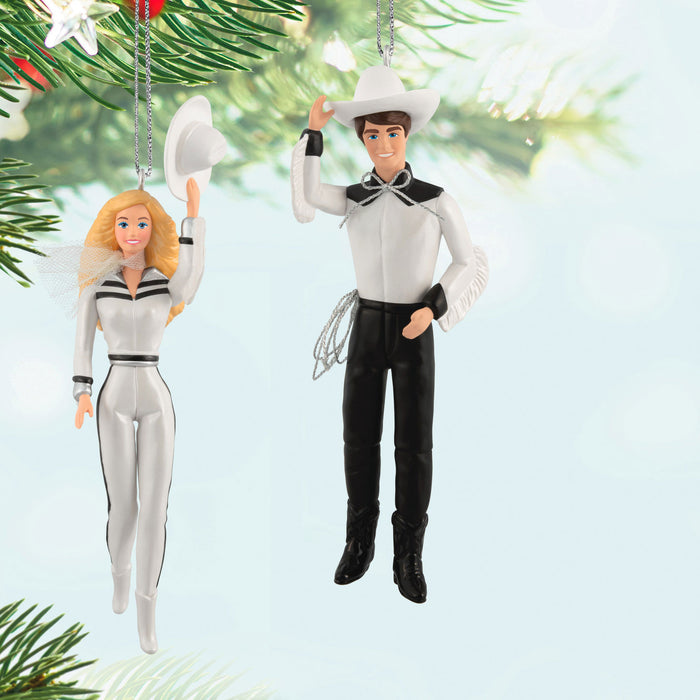 Barbie™ and Ken™ Western Stars 2025 Ornaments, Set of 2