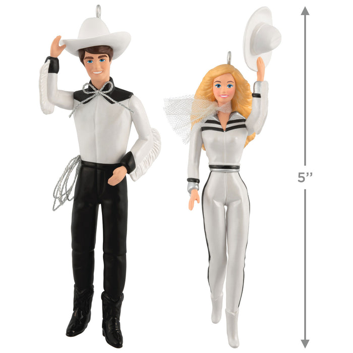 Barbie™ and Ken™ Western Stars 2025 Ornaments, Set of 2