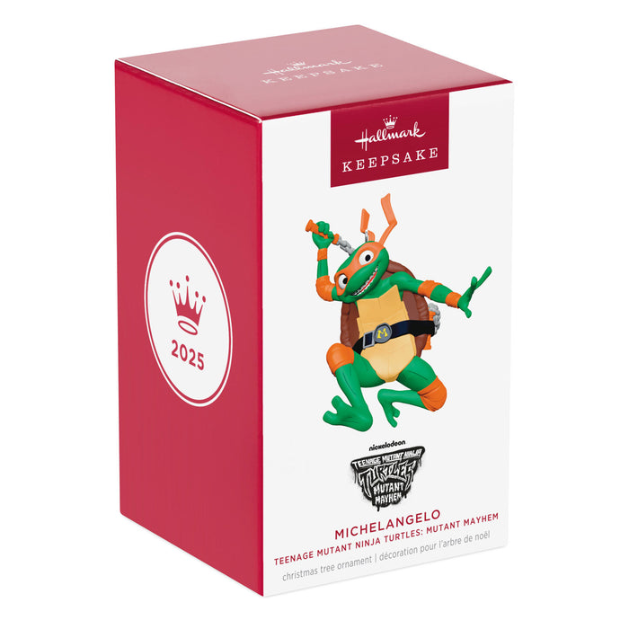 Teenage Mutant Ninja Turtles: Mutant Mayhem Michelangelo 2025 Ornament
