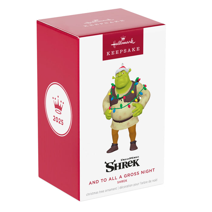 Shrek And To All a Gross Night 2025 Ornament