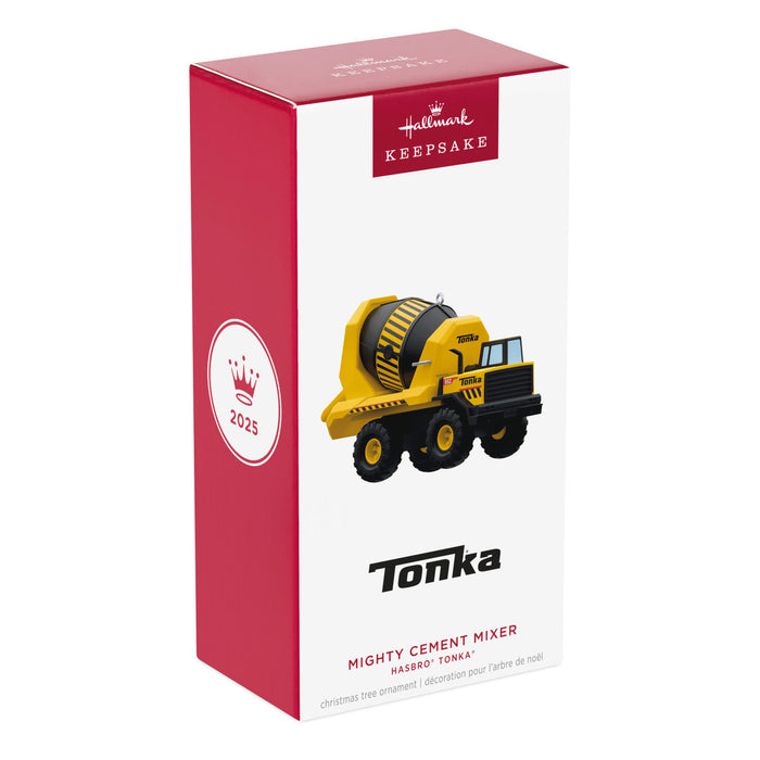 Hasbro® Tonka® Mighty Cement Mixer 2025 Ornament