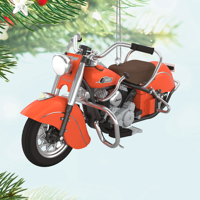 1953 Indian Chief Motorcycle 2025 Metal Ornament
