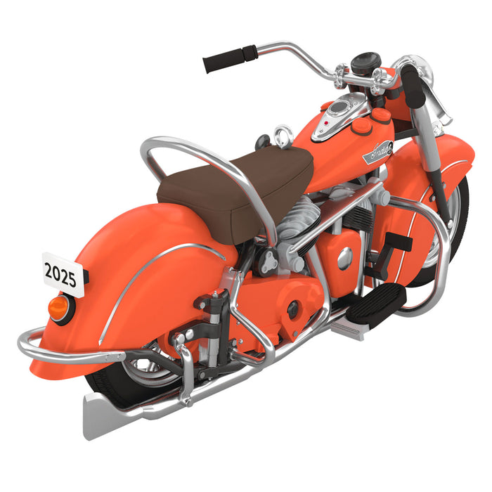 1953 Indian Chief Motorcycle 2025 Metal Ornament