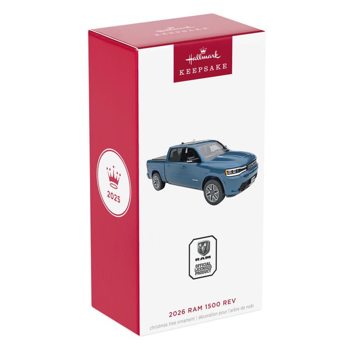 2026 Ram 1500 REV 2025 Metal Ornament