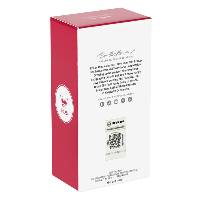 2026 Ram 1500 REV 2025 Metal Ornament