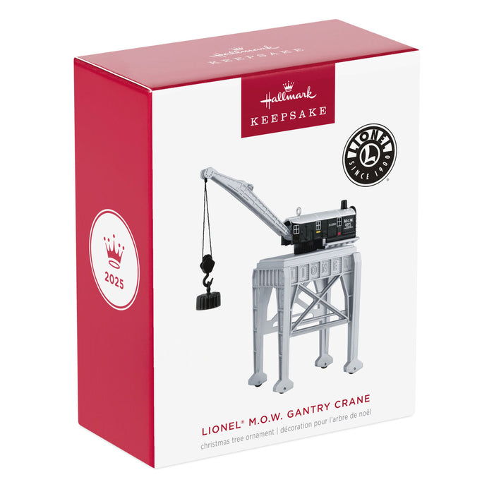 Lionel® M.O.W. Gantry Crane 2025 Ornament