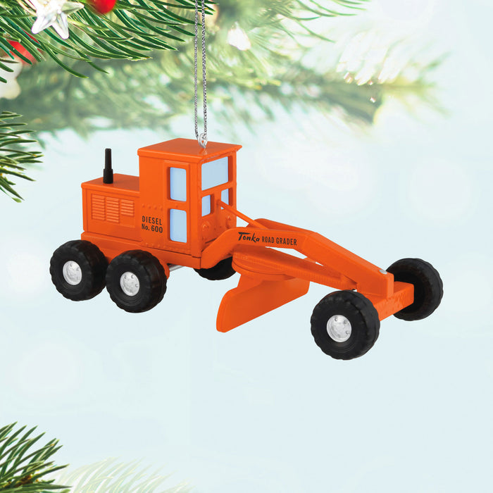 Hasbro® Tonka® Road Grader 2025 Metal Ornament