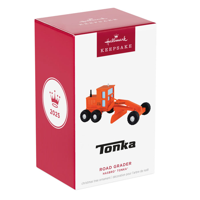 Hasbro® Tonka® Road Grader 2025 Metal Ornament