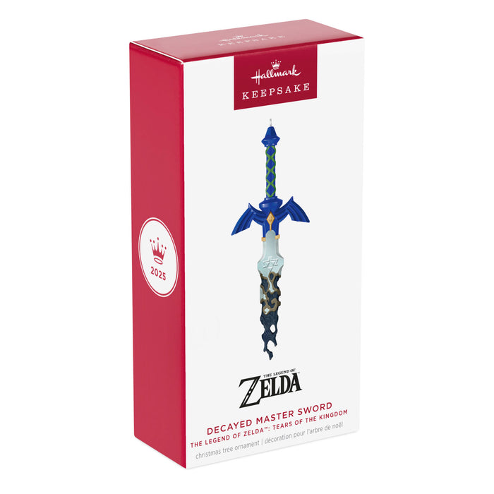 Nintendo The Legend of Zelda™: Tears of the Kingdom Decayed Master Sword Metal 2025 Ornament