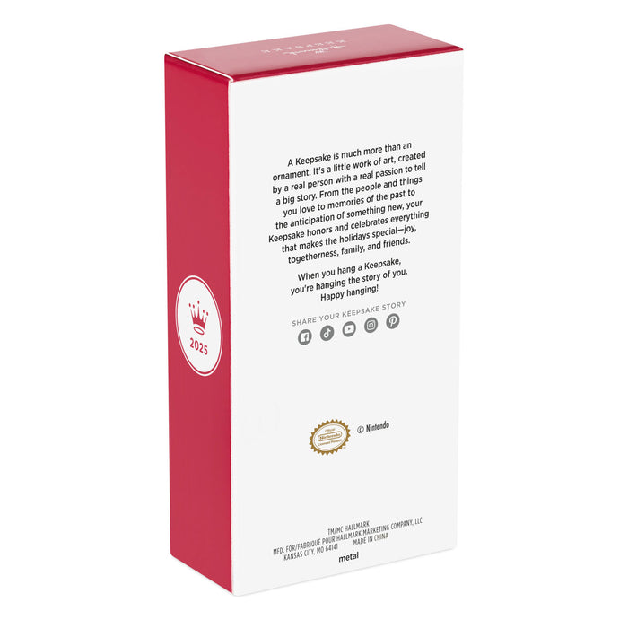 Nintendo The Legend of Zelda™: Tears of the Kingdom Decayed Master Sword Metal 2025 Ornament