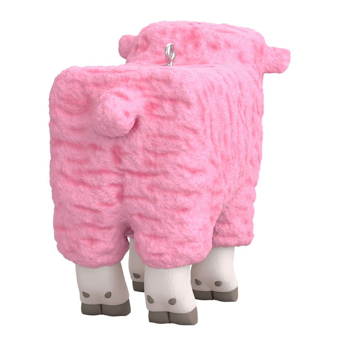 A Minecraft Movie Pink Sheep 2025 Ornament