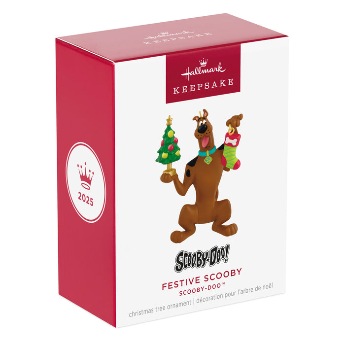Scooby-Doo™ Festive Scooby 2025 Ornament