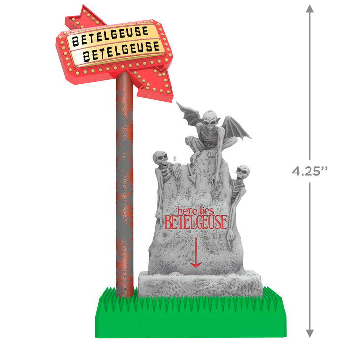 Beetlejuice™ Here Lies Beetlejuice™ 2025 Ornament With Light