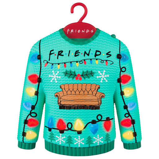 Friends Could We Be Any More Festive? Musical 2025 Ornament With Light