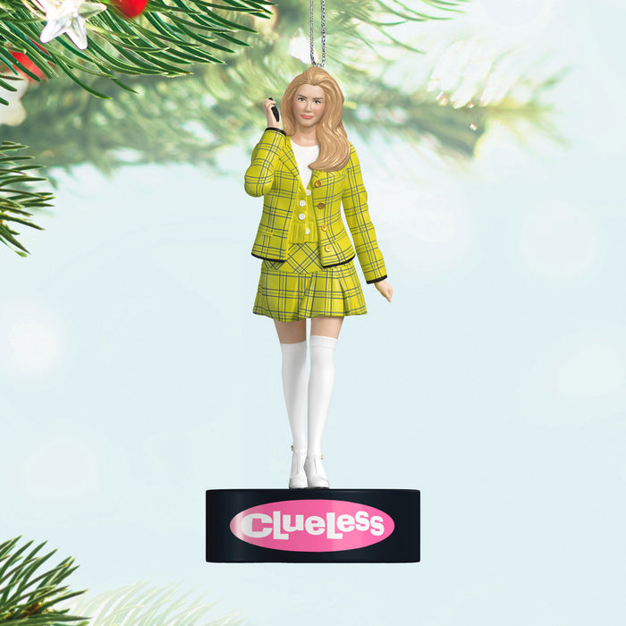 Clueless Cher Horowitz 2025 Ornament With Sound