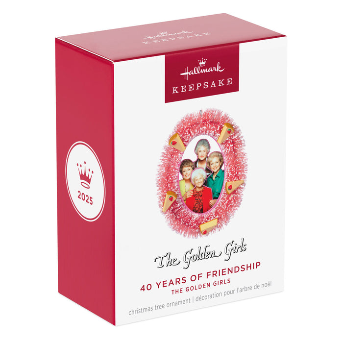 The Golden Girls 40 Years of Friendship 2025 Ornament