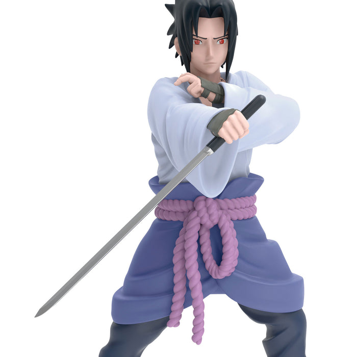 Anime character in a fighting stance with a sword on a white background