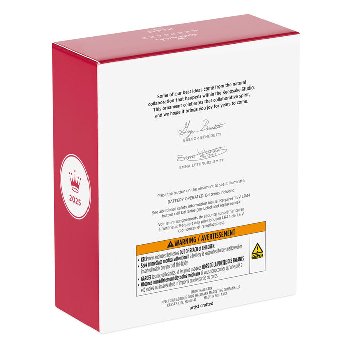 Marvel Deadpool It's a Sign! 2025 Ornament With Light