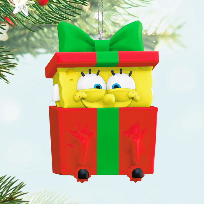 Nickelodeon SpongeBob SquarePants Sponge-Boxed for Christmas 2025 Ornament