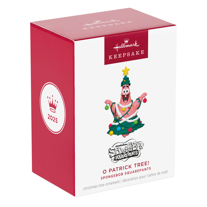 Nickelodeon SpongeBob SquarePants O Patrick Tree! 2025 Ornament