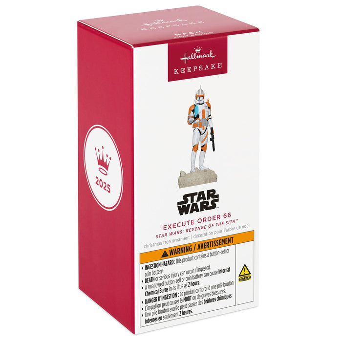 Star Wars: Revenge of the Sith™ Execute Order 66 2025 Ornament With Light and Sound