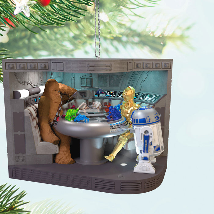 Star Wars: A New Hope™ "Let the Wookiee™ Win" 2025 Ornament With Video, Light and Sound