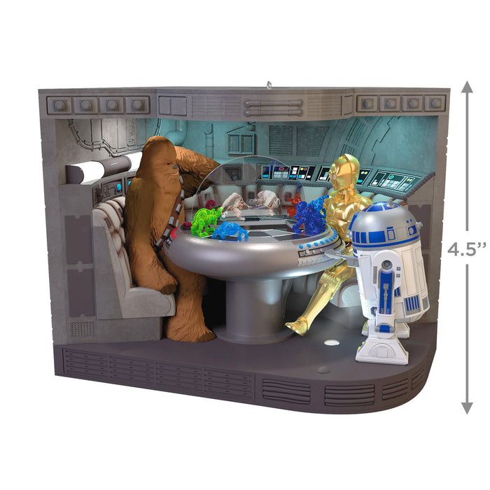 Star Wars: A New Hope™ "Let the Wookiee™ Win" 2025 Ornament With Video, Light and Sound