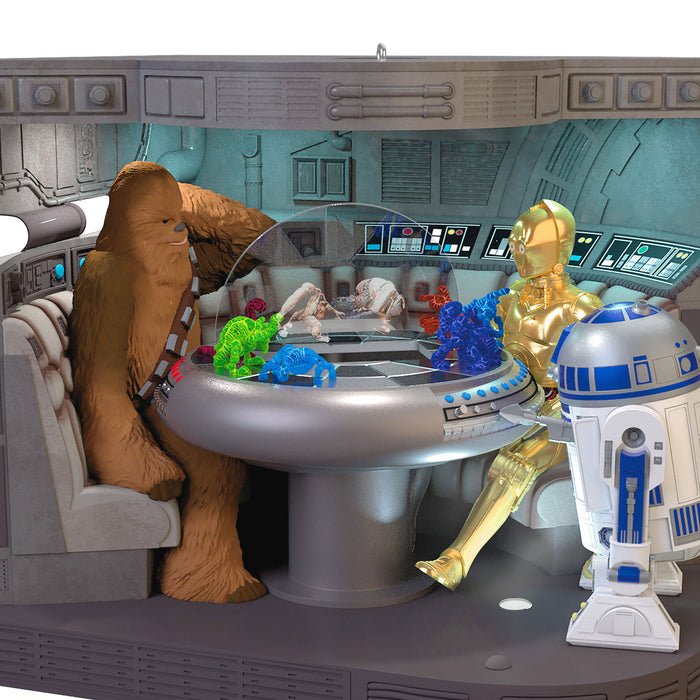 Star Wars: A New Hope™ "Let the Wookiee™ Win" 2025 Ornament With Video, Light and Sound