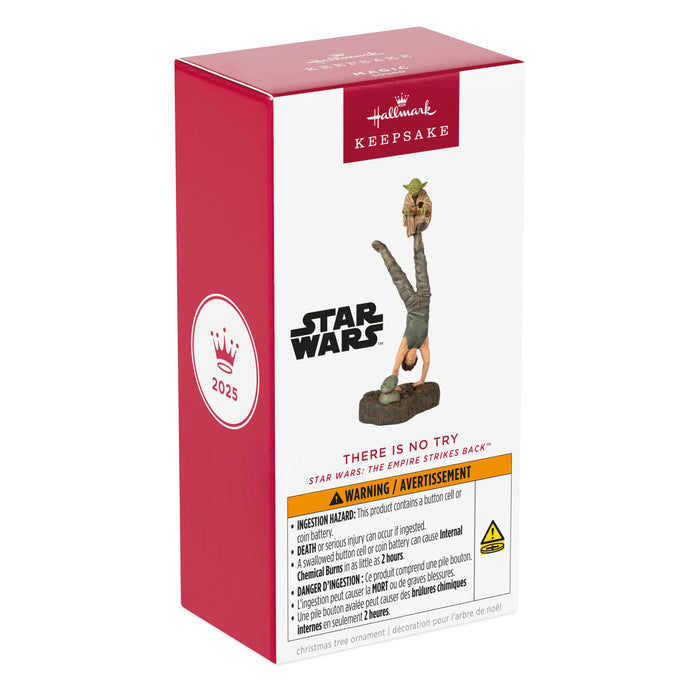 Star Wars: The Empire Strikes Back™ There Is No Try 2025 Ornament With Sound