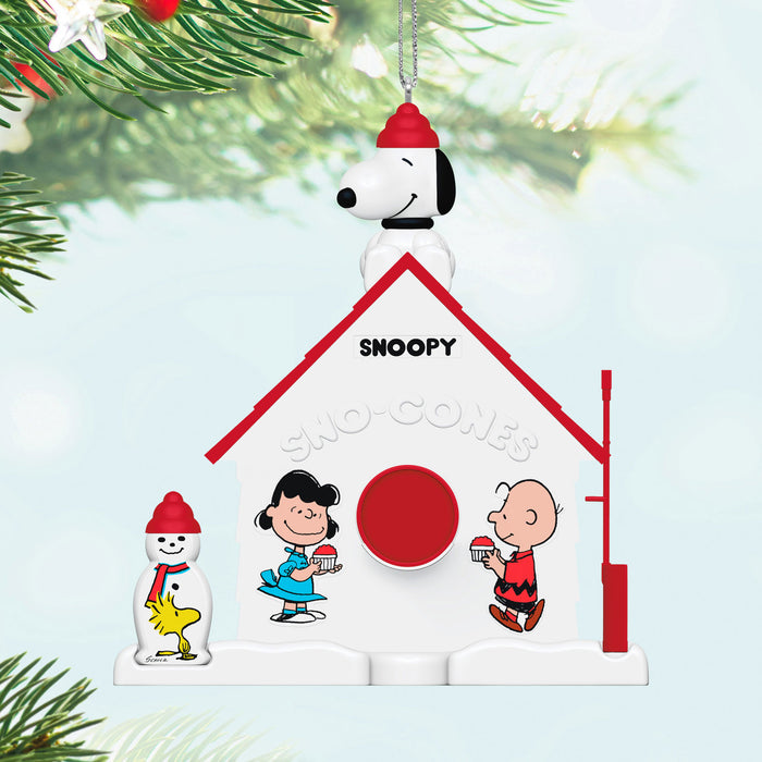 The Peanuts® Gang 75th Anniversary Sno-Cones With Friends 2025 Ornament