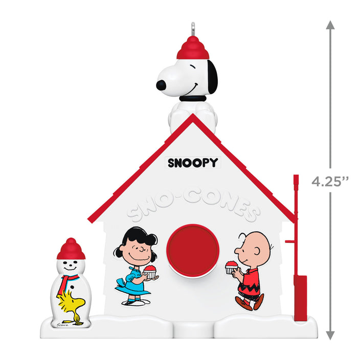 The Peanuts® Gang 75th Anniversary Sno-Cones With Friends 2025 Ornament