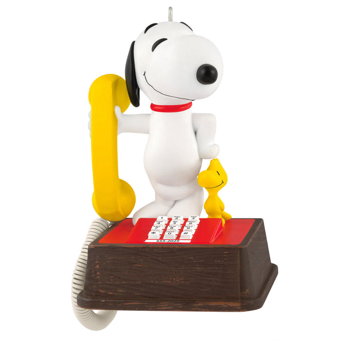 Peanuts® 75th Anniversary Hello, Snoopy! 2025 Ornament With Sound