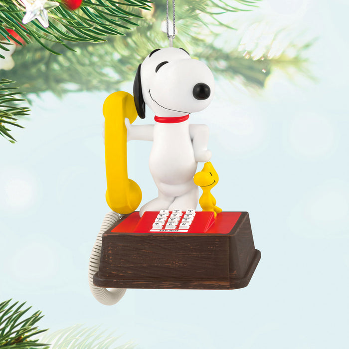 Peanuts® 75th Anniversary Hello, Snoopy! 2025 Ornament With Sound