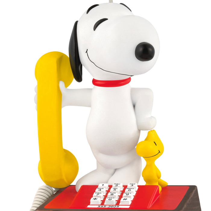 Peanuts® 75th Anniversary Hello, Snoopy! 2025 Ornament With Sound