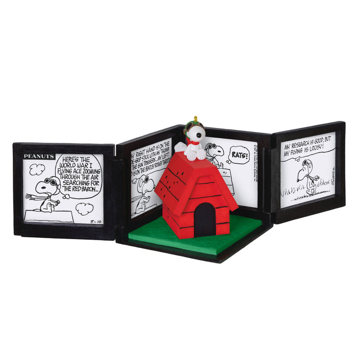 Peanuts® 75th Anniversary Snoopy as The Flying Ace Musical 2025 Ornament