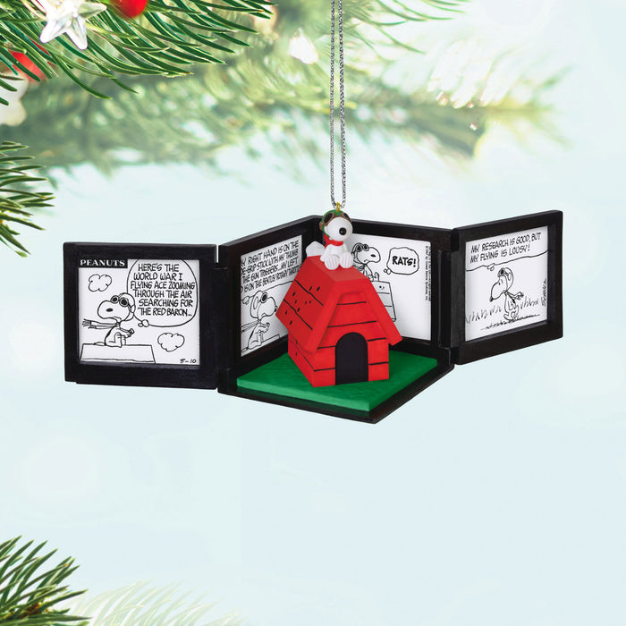 Peanuts® 75th Anniversary Snoopy as The Flying Ace Musical 2025 Ornament