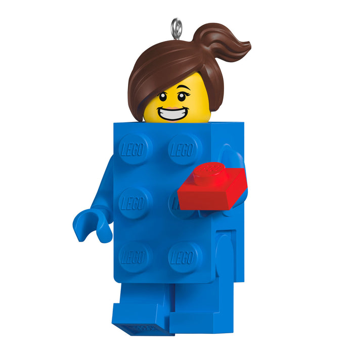 Brick Suit Girl LEGO® Minifigure 2025 Ornament